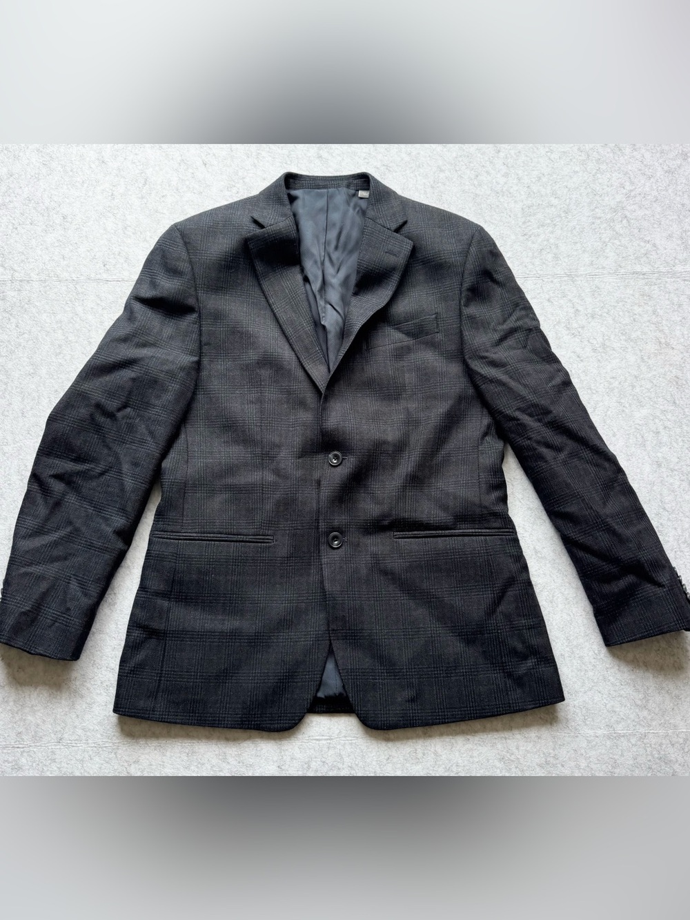 Michael Kors Macys Mens Sport Coat Blazer Charcoal Wool Blend Estimated 40R